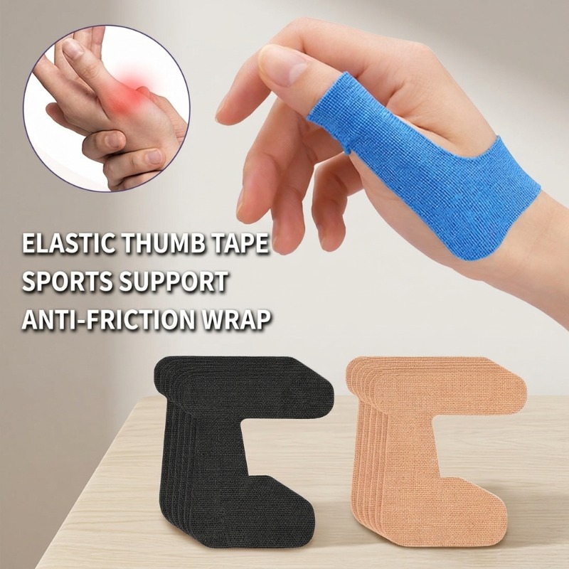 Sports Taping Precut - Pita Elastis Pre-Cut untuk Ibu Jari,