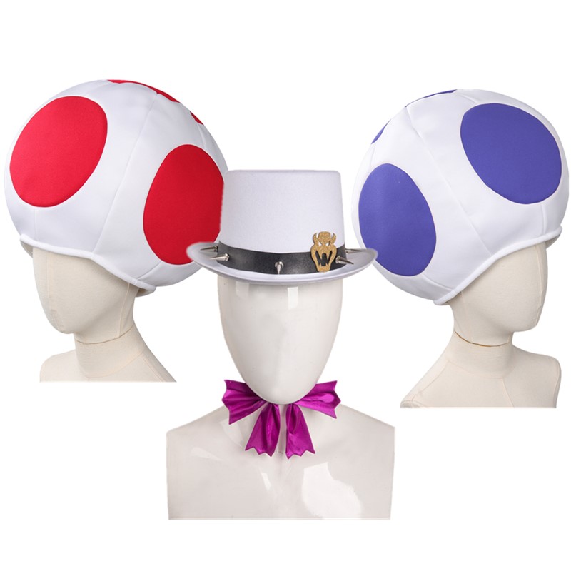 Health & Wellness Unlimited - Topi Kinopio Cosplay Toad untuk Pria