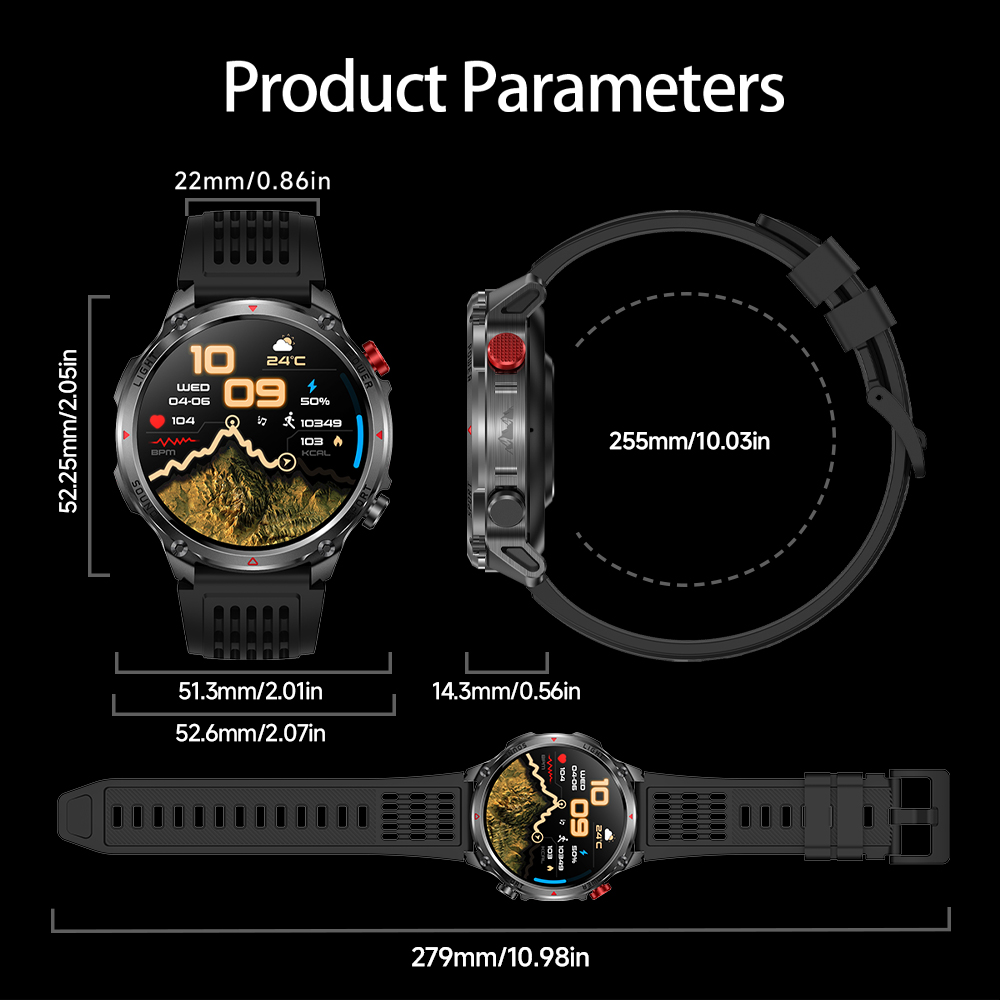 Jam Tangan Pintar GPS HT45 - B - Health Wellness Bracelet ulasan dan harga