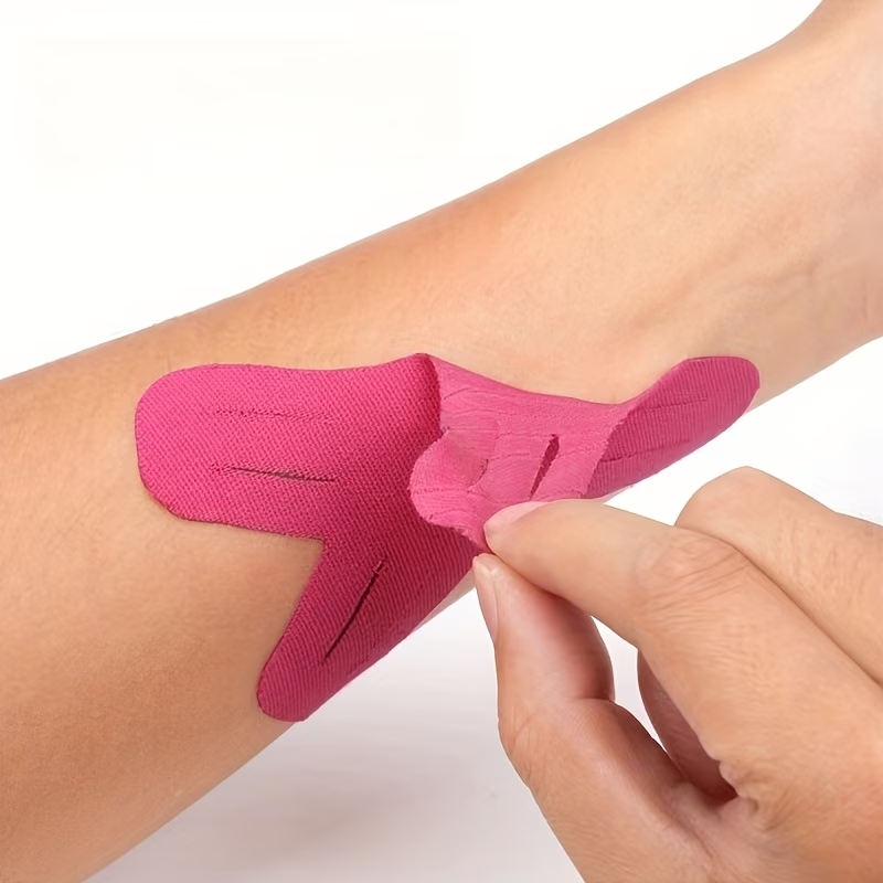 10 buah Plester Penyangga Lutu - Sports Taping Precut ulasan dan harga