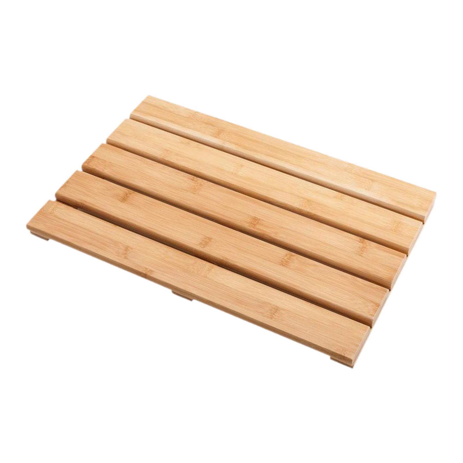 Keset Kamar Mandi Bambu Stylis - Bamboo Bath Mat ulasan dan harga