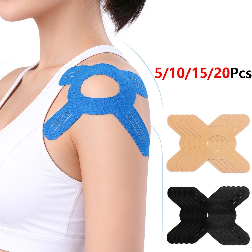 5/10/15/20 buah Plester Kinesi - Sports Taping Precut ulasan dan harga