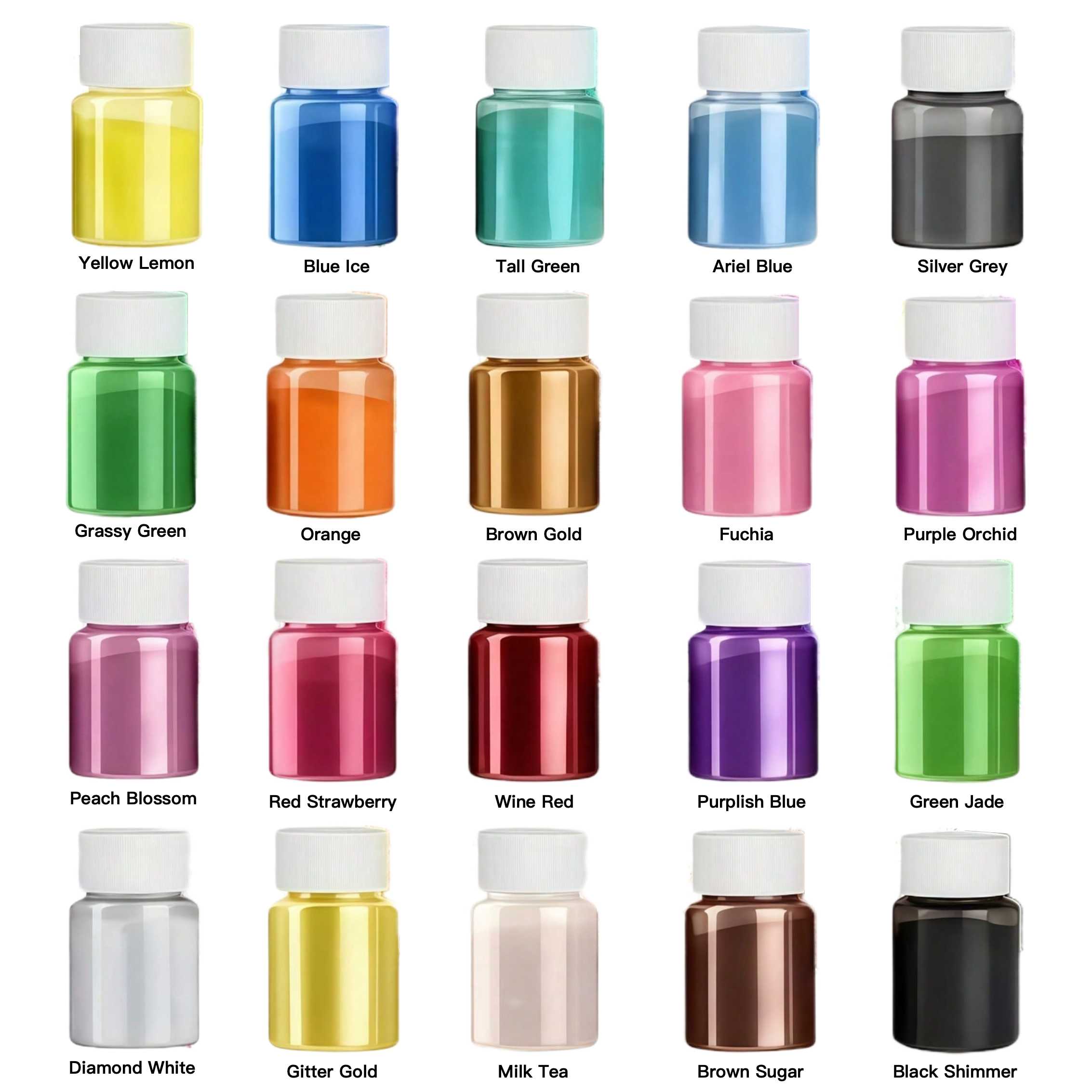 20 Warna, 20ml, Bubuk Magnesiu - Bath Salts Magnesium ulasan dan harga